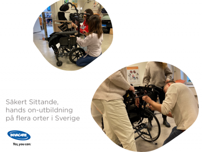 Säkert sittande meka Invacare